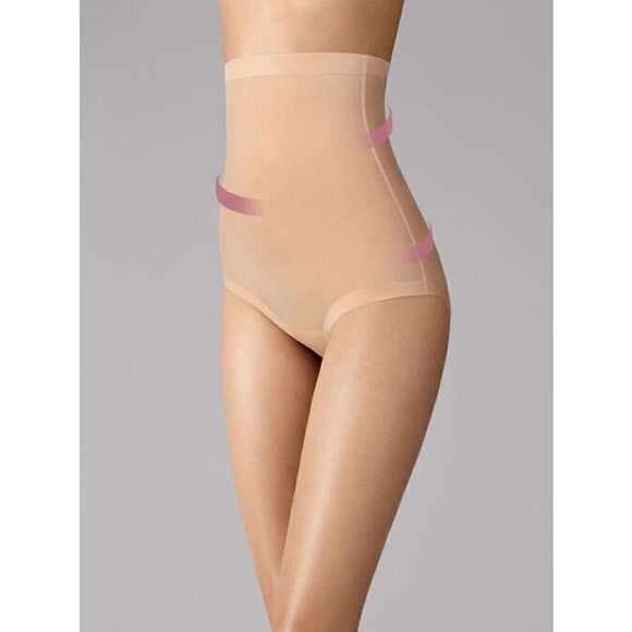 NWT Wolford Tulle Control Panty High Waist Nude 10 - Picture 1 of 16